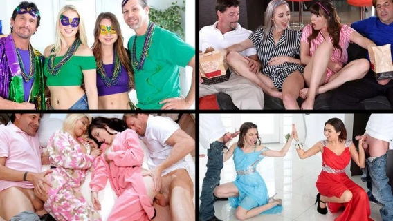 Team Skeet Selects | Hot Daughter Swapping Fuck Compilation (Dolly Leigh, Alison Rey, Joseline Kelly)