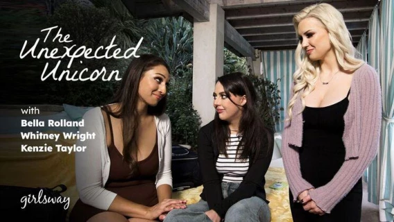 Girlsway | The Unexpected Unicorn (Whitney Wright, Kenzie Taylor, Bella Rolland)