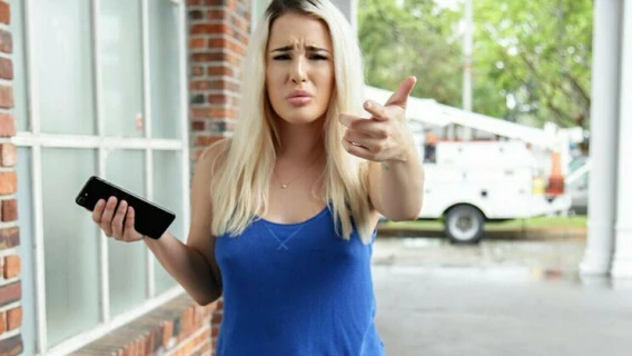 Public Pickups | Curvy Blonde Rides Dick In Garage (Tyler Steel, Mila Marx)