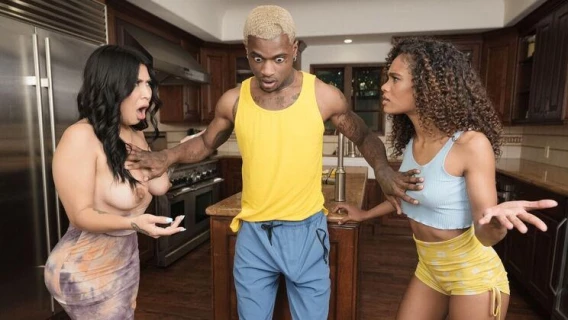 Brazzers | Damn, Damion... Sharked! (Scarlit Scandal, Tokyo Lynn, Damion Dayski)