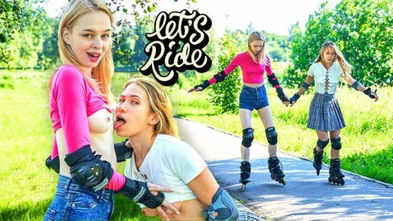 Club Sweethearts | Elloise And Nika Horny On Rollerblades (Nika Murr, Elloise Arti)