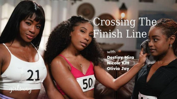 Girlsway | Crossing The Finish Line (Destiny Mira, Olivia Jay, Nicole Kitt)