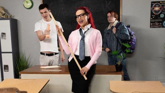 Trans Angels | Getting D In Detention (Foxxy, Josh Rivers)