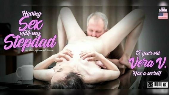 Mature.nl | Naughty Teen Vera V. Seduces Her Stepdad For A Secret Sexaffair With Him In The Kitchen (Steve Steel, Vera V.)