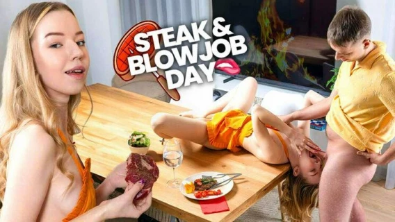 Club Sweethearts | Steak & Blowjob Day (James Slot, Mirka Grace)