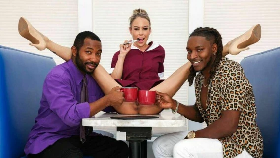 Blacks on Blondes | Having Summer Vixen's Pussy For Dinner (Summer Vixen, Tee Reel, Goldey)