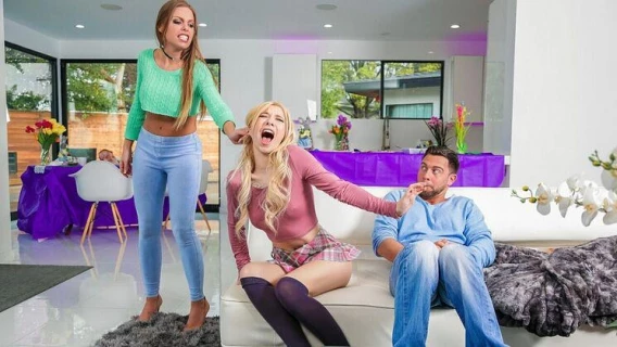 Moms Bang Teens | Easter Dinner At Stepmoms (Kenzie Reeves, Britney Amber, Seth Gamble)