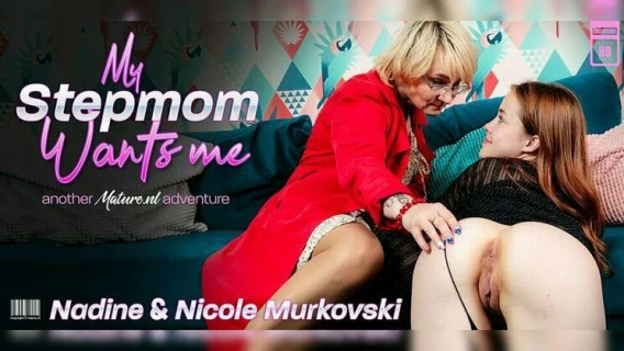 Mature.nl | Mature Nadine Seduces Her Small Breasted Teen Stepdaughter Nicole Murkovski Into Hot Lesbian Sex (Nadine, Nicole Murkovski)