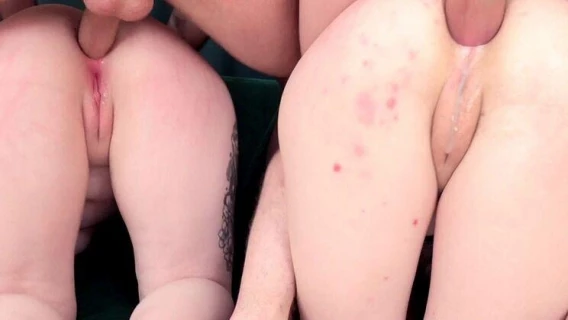 Erika Korti Studio | 4on2 DP! Two Sexy Teens Sofia Rush & Shinobu Kocho Jump On 4 Cocks Getting Double Penetration EKS202 (Willy Regal, Sofia Rush, Shinobu Kocho)