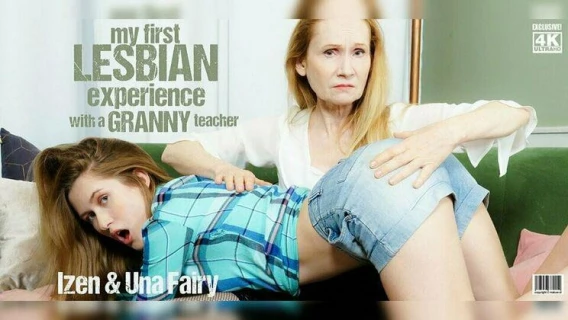 Mature.nl | Teen Una Fairy Gets Her First Lesbian Experience From Her Granny Teacher Izen (Una Fairy, Izen)