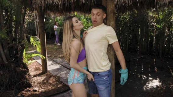 Moms Bang Teens | Stepmom's Gardener Surprise (Molly Little, Johnny Love, Mandy Waters)