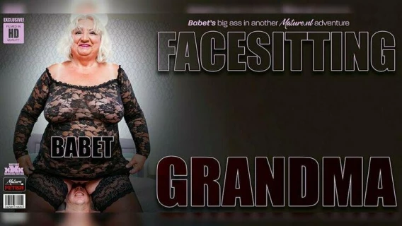 Mature.nl | Horny Young Man Loves The Big Ass Of Curvy Granny Babet On His Face And Then Some (Babet, Roberto)