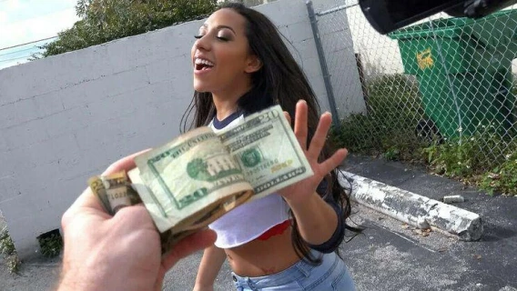 Public Pickups | Mixed Race Hottie's Public Pick-Up (Priya Price)