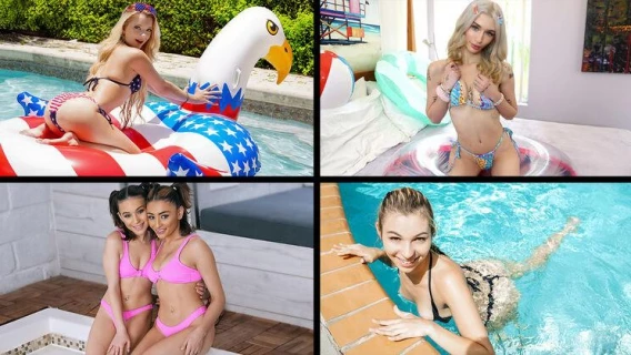 Team Skeet Selects | Bikinis And Cute Butts Compilation (Sophia Sweet, Scarlet Skies, Amber Stark)