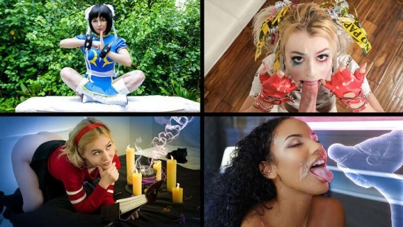 Team Skeet Selects | Halloween Sluts Compilation (Bella Rose, Nova Cane, Lily Lane)