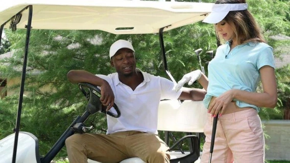 Porn World | Hole In 1: Gold Coach Uses His Big Black Driver To Make Francys Belle Squirt Hard GP2019 (Jack Rippher, Francys Belle)