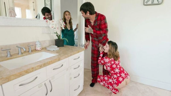 Sneaky Sex | A Very Cummy Christmas Eve (Lucky Fate, Angel Youngs, LaSirena69)