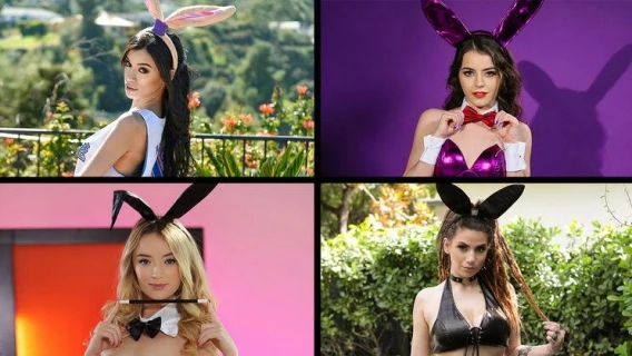 Team Skeet Selects | Bunny Babes Compilation (Kylie Quinn, Indica Flower, Leana Lovings)